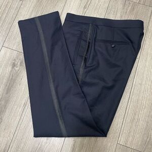 Reposhed: Suitsupply Navy Blue Brescia Tux SB INT pants, Sz 34x30